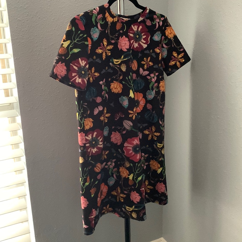 Zara Nature Black Dress